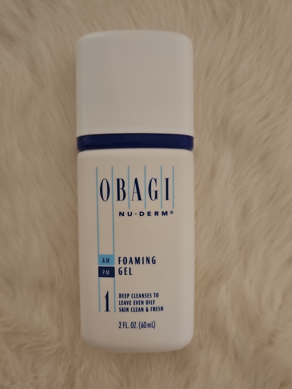 Obagi Nu-Derm Foaming Gel - White & Blue